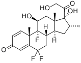 (9R,11S,14S,16R,17R)-6,6,9-trifluoro-11,17-dihydroxy-17-(2-hydroxyacetyl)-10,13,16-trimethyl-8,11,12,14,15,16-hexahydro-7H-cyclopenta[a]phenanthren-3-one CAS#: 35135-68-3