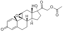 9b,11b-Epoxy-17,21-dihydroxypregna-1,4-diene-3,20-dione 21-acetate CAS#: 38680-83-0