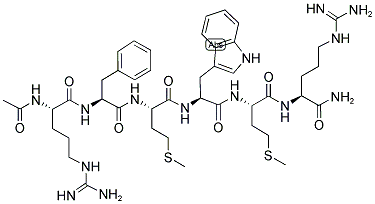 AC-ARG-PHE-MET-TRP-MET-ARG-NH2 CAS#: 152274-65-2