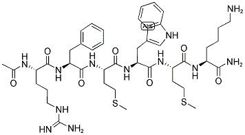 AC-ARG-PHE-MET-TRP-MET-LYS-NH2 CAS#: 152274-66-3