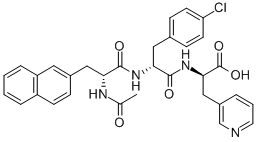 AC-D-2-NAL-D-4-CLPHE-D-3-PAL CAS#: 129225-22-5