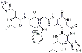 AC-HIS-TRP-ALA-VAL-GLY-HIS-LEU-NH2 CAS#: 121432-21-1