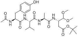 AC-TYR-VAL-ALA-ASP(OTBU)-ALDEHYDE-DIMETHYL ACETAL CAS#: 147395-39-9