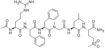 ACETYL-ARG-PHE-PHE-SAR-LEU-MET[O2] CAS#: 121951-71-1