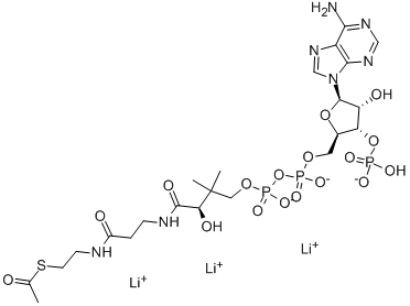 ACETYL COENZYME A (C2:0) LITHIUM CAS#: 32140-51-5