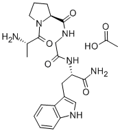 ALA-PRO-GLY-TRP-NH2 ACETATE SALT CAS#: 144110-40-7