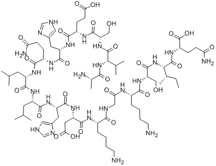 ALA-VAL-SER-GLU-HIS-GLN-LEU-LEU-HIS-ASP-LYS-GLY-LYS-SER-ILE-GLN CAS#: 126391-27-3