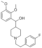 (+/-)-ALPHA-(2,3-DIMETHOXY-PHENYL)-1-[2-(4-FLUOROPHENYL)ETHYL]-4-PIPERIDINE-METHANOL CAS#: 139290-69-0