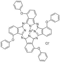 ALUMINUM 1,8,15,22-TETRAPHENOXY-29H,31H-PHTHALOCYANINE CHLORIDE CAS#: 155613-94-8