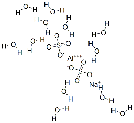 ALUMINUM SODIUM SULFATE, DODECAHYDRATE CAS#: 32457-86-6