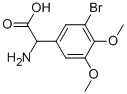 AMINO-(3-BROMO-4,5-DIMETHOXY-PHENYL)-ACETIC ACID CAS#: 299163-83-0