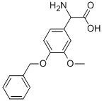 AMINO-(4-BENZYLOXY-3-METHOXY-PHENYL)-ACETIC ACID CAS#: 299164-71-9
