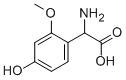 AMINO-(4-HYDROXY-2-METHOXY-PHENYL)-ACETIC ACID CAS#: 117427-59-5
