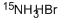 AMMONIUM BROMIDE-15N CAS#: 39466-31-4
