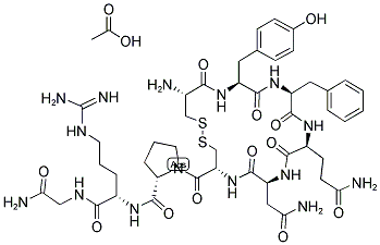 ARGIPRESSIN ACETATE CAS#: 129979-57-3