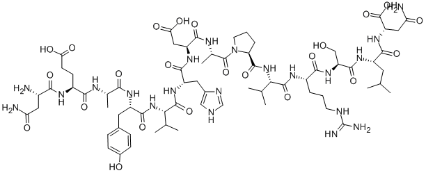 ASN-GLU-ALA-TYR-VAL-HIS-ASP-ALA-PRO-VAL-ARG-SER-LEU-ASN CAS#: 143305-11-7