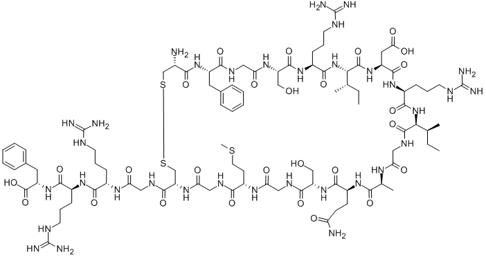 ATRIAL NATRIURETIC PEPTIDE (4-24), FROG CAS#: 118691-44-4