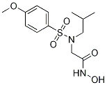 AcetaMide, N-hydroxy-2-[[(4-Methoxyphenyl)sulfonyl](2-Methylpropyl)aMino]- CAS#: 161314-17-6