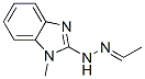 Acetaldehyde, (1-methyl-1H-benzimidazol-2-yl)hydrazone (9CI) CAS#: 344416-96-2