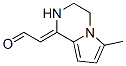 Acetaldehyde, (3,4-dihydro-6-methylpyrrolo[1,2-a]pyrazin-1(2H)-ylidene)- (9CI) CAS#: 345892-02-6