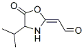 Acetaldehyde, [4-(1-methylethyl)-5-oxo-2-oxazolidinylidene]- (9CI) CAS#: 152420-78-5