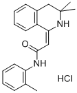 Acetamide, 2-(3,4-dihydro-3,3-dimethyl-1(2H)-isoquinolinylidene)-N-(2- methylphenyl)- CAS#: 170658-21-6