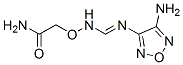 Acetamide, 2-[[[(4-amino-1,2,5-oxadiazol-3-yl)iminomethyl]amino]oxy]- (9CI) CAS#: 384860-09-7