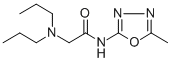 Acetamide, 2-(dipropylamino)-N-(5-methyl-1,3,4-oxadiazol-2-yl)- CAS#: 147396-46-1
