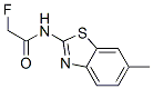 Acetamide, 2-fluoro-N-(6-methyl-2-benzothiazolyl)- (9CI) CAS#: 37968-25-5
