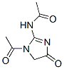 Acetamide, N-(1-acetyl-4,5-dihydro-4-oxo-1H-imidazol-2-yl)- CAS#: 130749-76-7