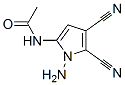 Acetamide, N-(1-amino-4,5-dicyano-1H-pyrrol-2-yl)- CAS#: 143324-16-7