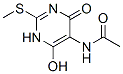 Acetamide, N-[1,4-dihydro-6-hydroxy-2-(methylthio)-4-oxo-5-pyrimidinyl]- (9CI) CAS#: 299421-99-1