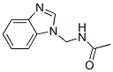Acetamide, N-(1H-benzimidazol-1-ylmethyl)- (9CI) CAS#: 133478-75-8