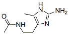 Acetamide,  N-[2-(2-amino-5-methyl-1H-imidazol-4-yl)ethyl]-  (9CI) CAS#: 344407-69-8