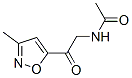 Acetamide,  N-[2-(3-methyl-5-isoxazolyl)-2-oxoethyl]- CAS#: 143034-79-1