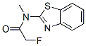 Acetamide, N-2-benzothiazolyl-2-fluoro-N-methyl- (9CI) CAS#: 37968-20-0