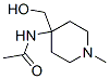 Acetamide,  N-[4-(hydroxymethyl)-1-methyl-4-piperidinyl]- CAS#: 141652-71-3