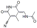 Acetamide, N-[(5-cyano-1,6-dihydro-4-methyl-2,6-dioxo-3(2H)-pyridinylidene)methyl]- (9CI) CAS#: 384815-06-9