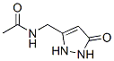 Acetamide,  N-[(5-oxo-3-pyrazolin-3-yl)methyl]-  (8CI) CAS#: 33468-78-9