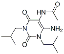 Acetamide,  N-[6-amino-1,2,3,4-tetrahydro-1,3-bis(2-methylpropyl)-2,4-dioxo-5-pyrimidinyl]- CAS#: 120562-83-6