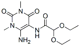 Acetamide, N-(6-amino-1,2,3,4-tetrahydro-1,3-dimethyl-2,4-dioxo-5-pyrimidinyl)-2,2-diethoxy- CAS#: 115439-46-8