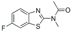 Acetamide, N-(6-fluoro-2-benzothiazolyl)-N-methyl- (9CI) CAS#: 452-42-6