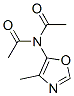 Acetamide,  N-acetyl-N-(4-methyl-5-oxazolyl)- CAS#: 132334-40-8