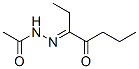 Acetic  acid,  (1-ethyl-2-oxopentylidene)hydrazide  (9CI) CAS#: 141939-97-1