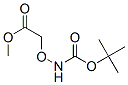 Acetic acid, [[[(1,1-dimethylethoxy)carbonyl]amino]oxy]-, methyl ester (9CI) CAS#: 136499-22-4