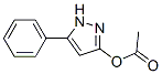 Acetic acid 5-phenyl-1H-pyrazol-3-yl ester CAS#: 32258-59-6
