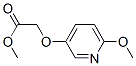 Acetic acid, [(6-methoxy-3-pyridinyl)oxy]-, methyl ester (9CI) CAS#: 123022-16-2