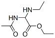 Acetic acid, (acetylamino)(ethylamino)-, ethyl ester (9CI) CAS#: 133873-10-6