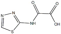 Acetic acid, oxo(1,3,4-thiadiazol-2-ylamino)- (9CI) CAS#: 130992-20-0
