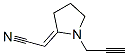 Acetonitrile, [1-(2-propynyl)-2-pyrrolidinylidene]-, (2E)- (9CI) CAS#: 283166-93-8